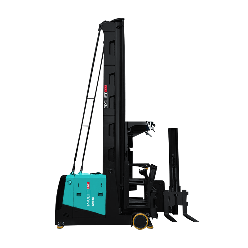 Штабелер самоходный узкопроходный высотный с подъемом кабины PROLIFT PRO RVX 1645 (RVX1645) Душевые кабины